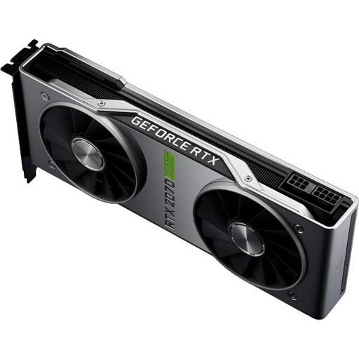 그래픽 카드 게이밍 업그레이드 엔비디아 지포스 RTX 2070 슈퍼 파운더스 에디션 (900-1G180-2515-000)