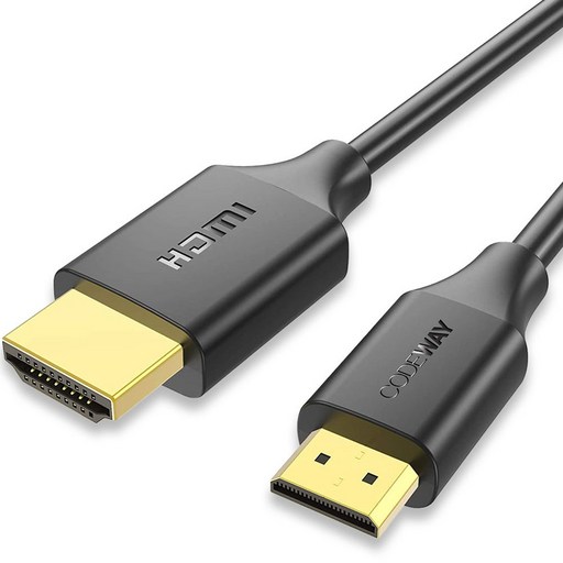 코드웨이 Mini HDMI to HDMI 2.0 케이블