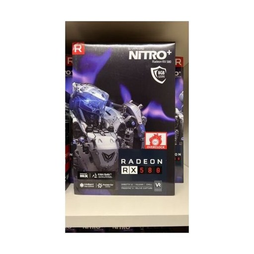 사파이어 라데온 NITRO+ RX 570 8GB GDDR5 PCI익스프레스 그래픽 카드뉴 밀폐 박스